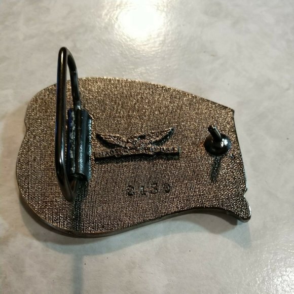 LAST ONE  EMT Emergency Medical Technician Vintage 1990’s Blue Tone Belt Buckle - Picture 6 of 8